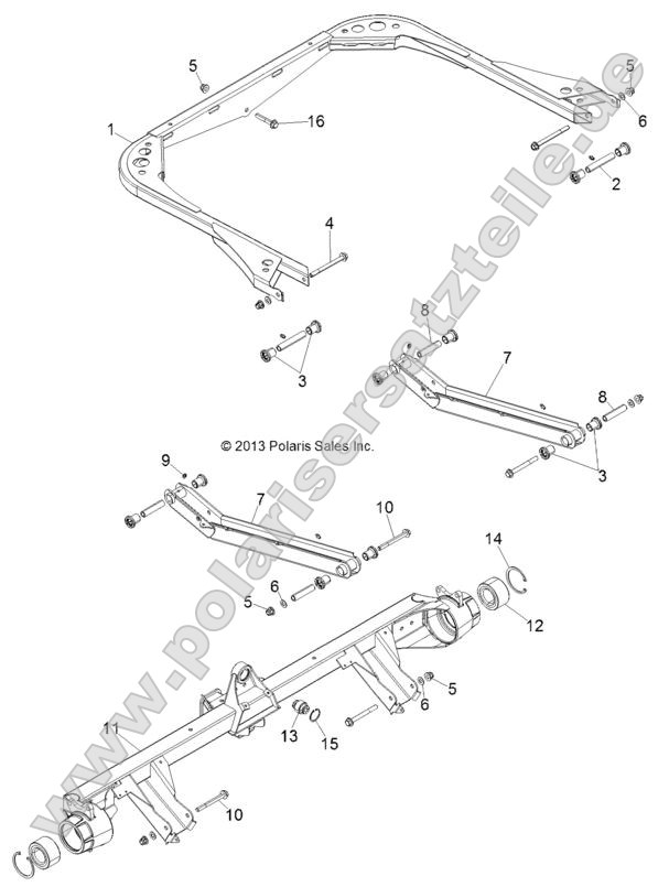 Suspension, Rear Suspension, Rear