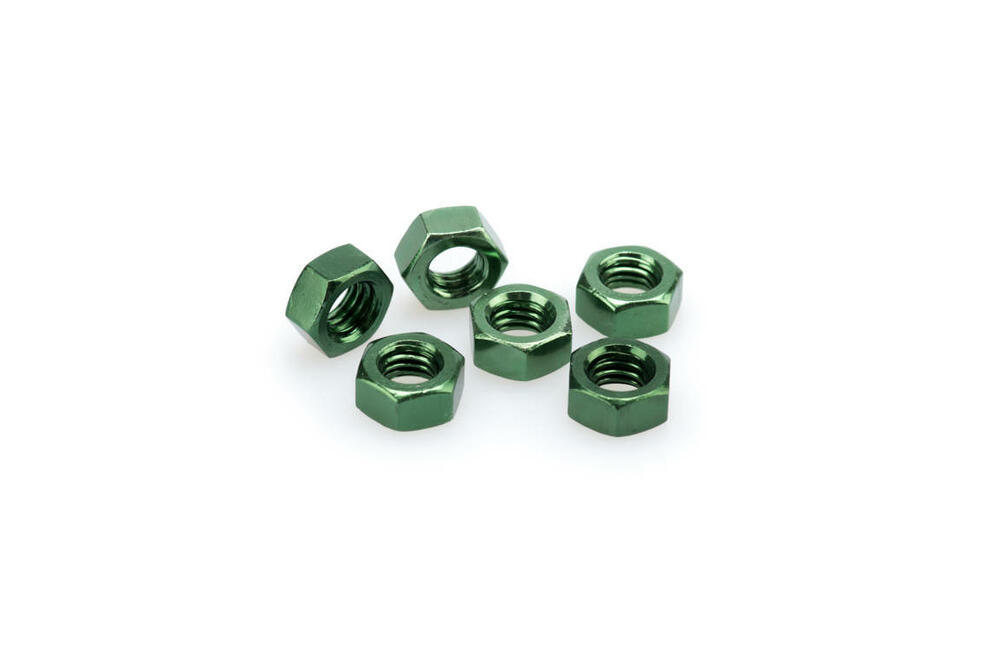 PUIG BEUTEL 6 MUTTERN M8 GRÜN - 0863V