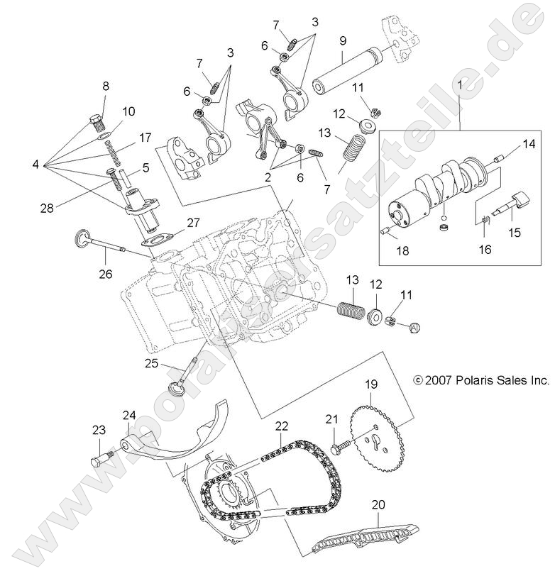 ENGINE, VALVES and CAMSHAFT ENGINE, VALVES and CAMSHAFT