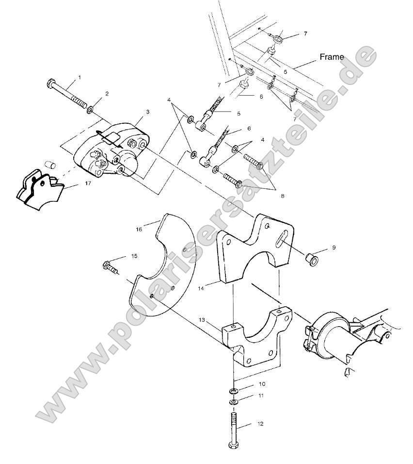 Rear Caliper Mounting