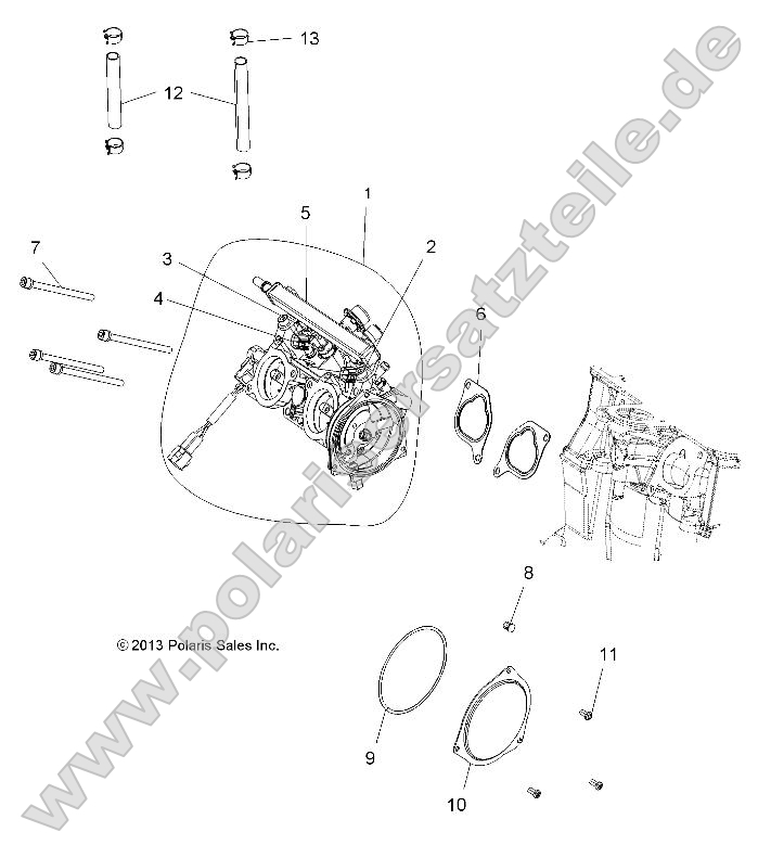 Engine, Throttle Body Engine, Throttle Body