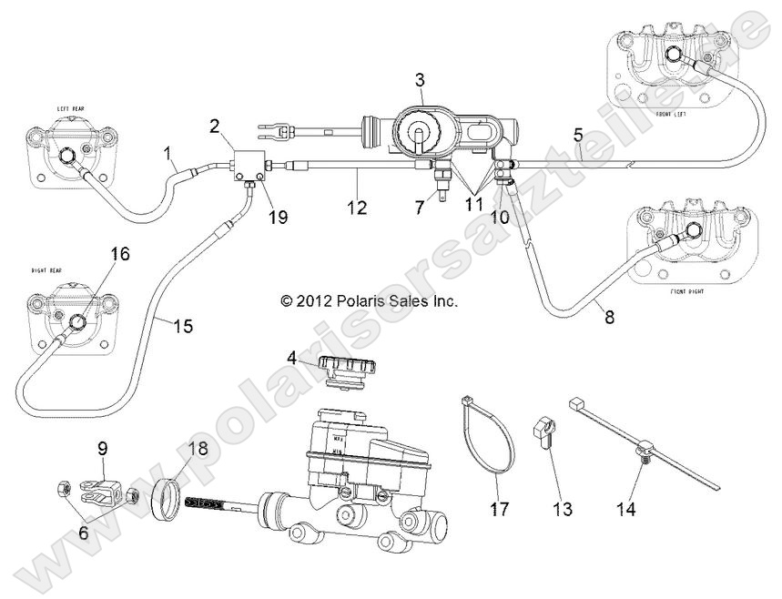 BRAKES, LINES and MASTER CYLINDER
