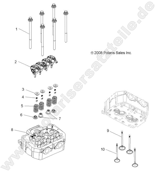 ENGINE, VALVES ENGINE, VALVES