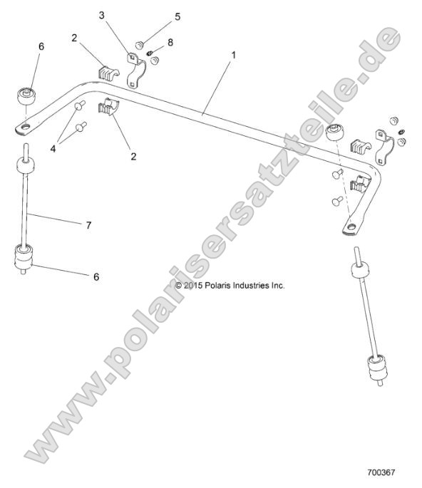 Suspension, Rear Stabilizer Bar Suspension, Rear Stabilizer Bar