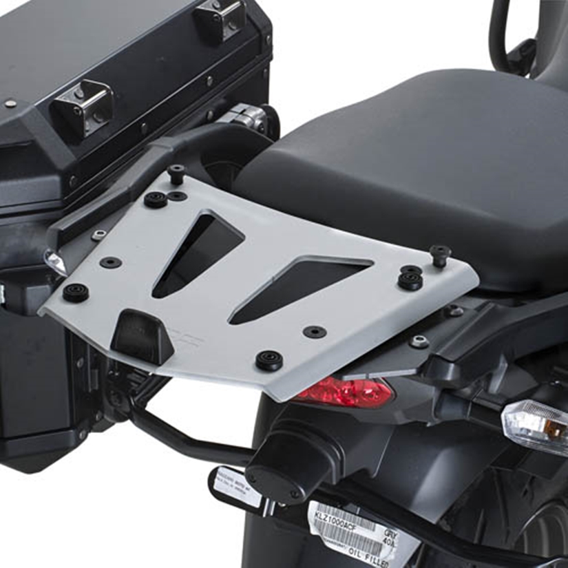 Givi_Topcasetraeger_mit_E251_Montageplatte_fuer_Monokey_Koffer__SRA4105 Givi Topcaseträger mit Alu Montageplatte für Monokey Koffer - Kawasaki Versys 1000 2012-23