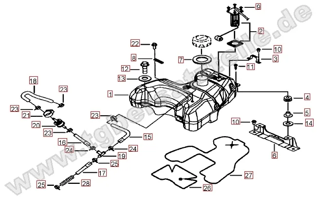 Benzintank Benzintank