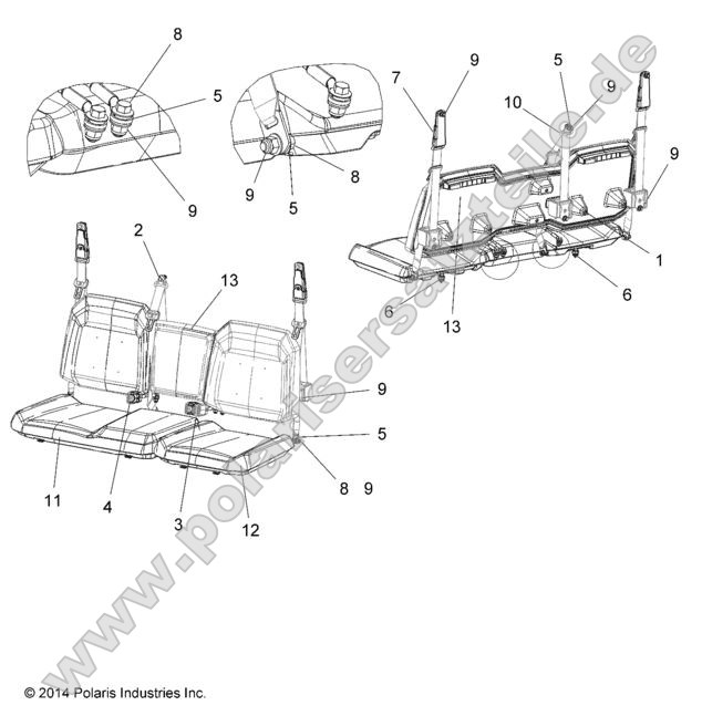 Body, Seat and Base Body, Seat and Base