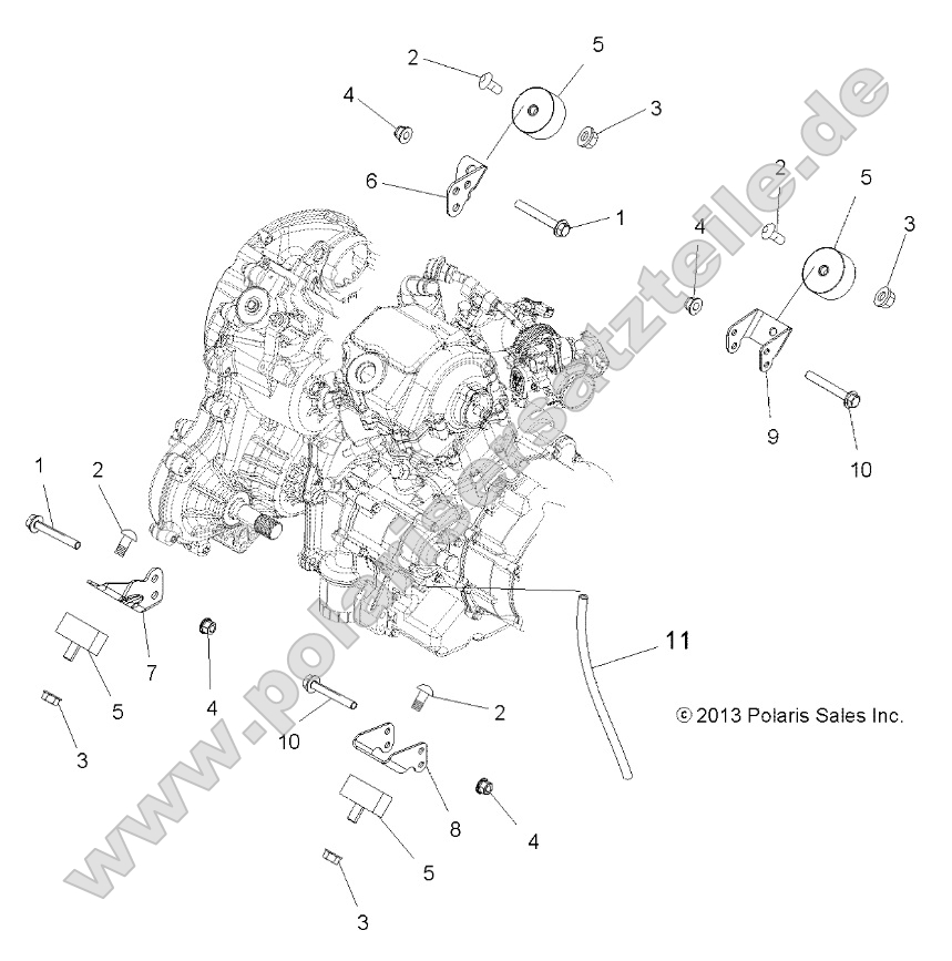 Engine, Mounting Engine, Mounting