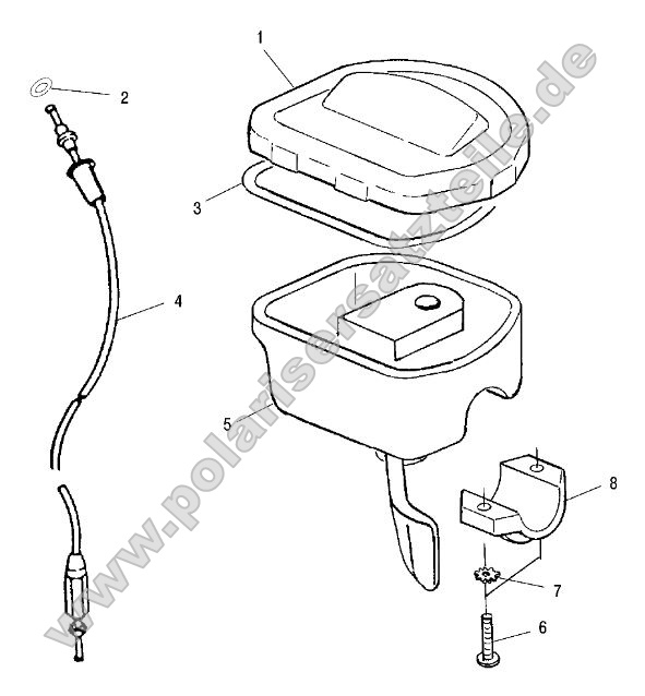 Controls - Throttle Asm./Cable Controls - Throttle Asm./Cable