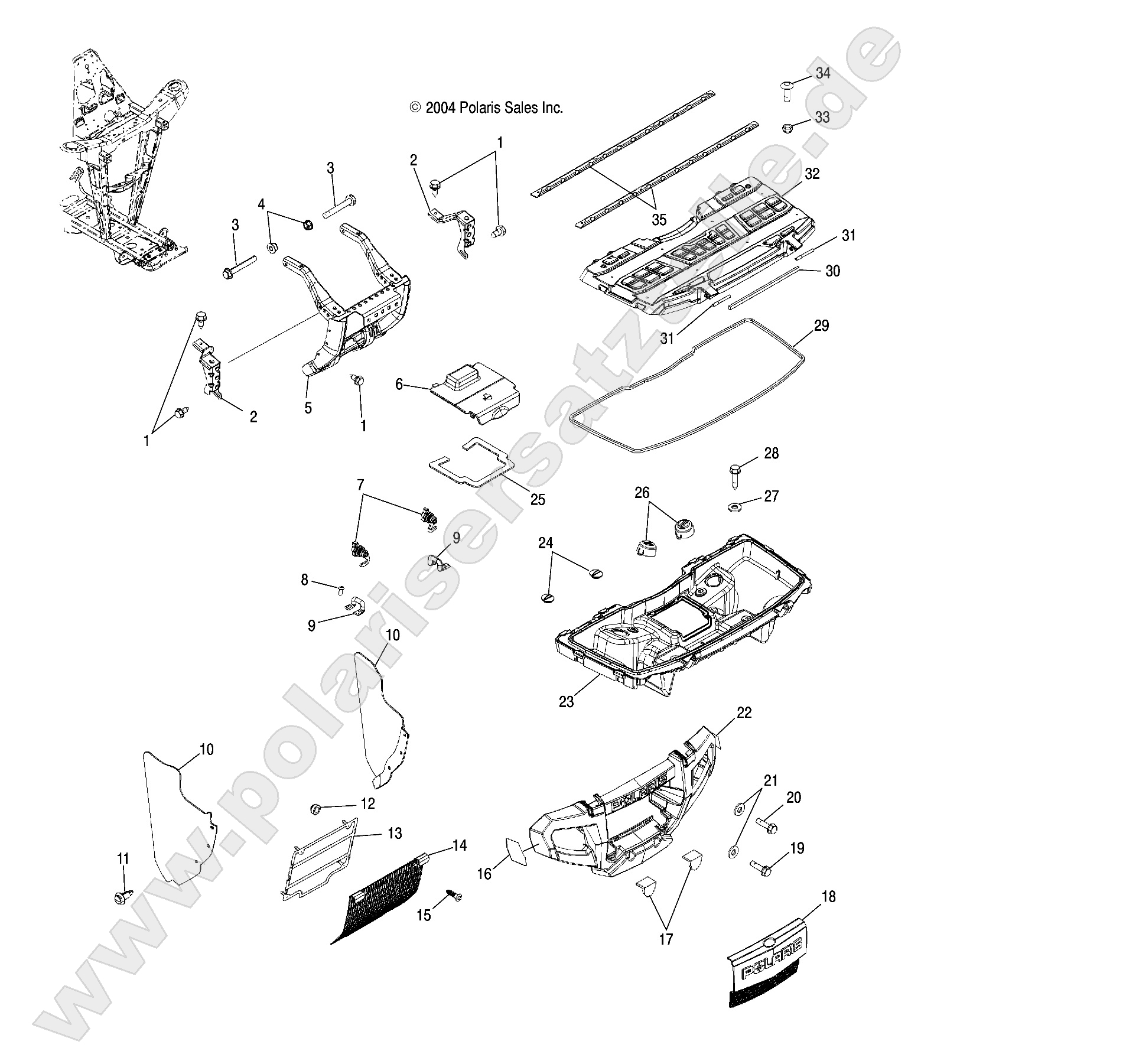 STORAGE, FRONT and BUMPER MOUNTING STORAGE, FRONT and BUMPER MOUNTING