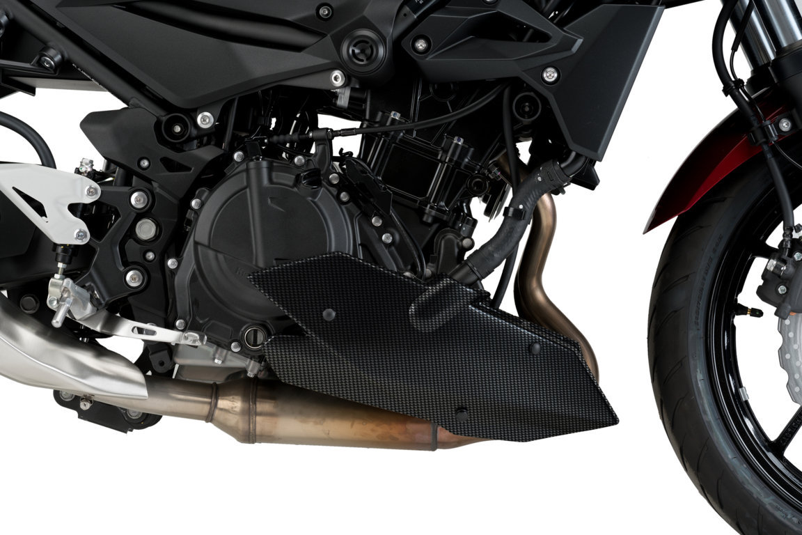 3554C PUIG BUSGPOILER KAWASAKI Z400 19'- C/CARBON LOOK - 3554C