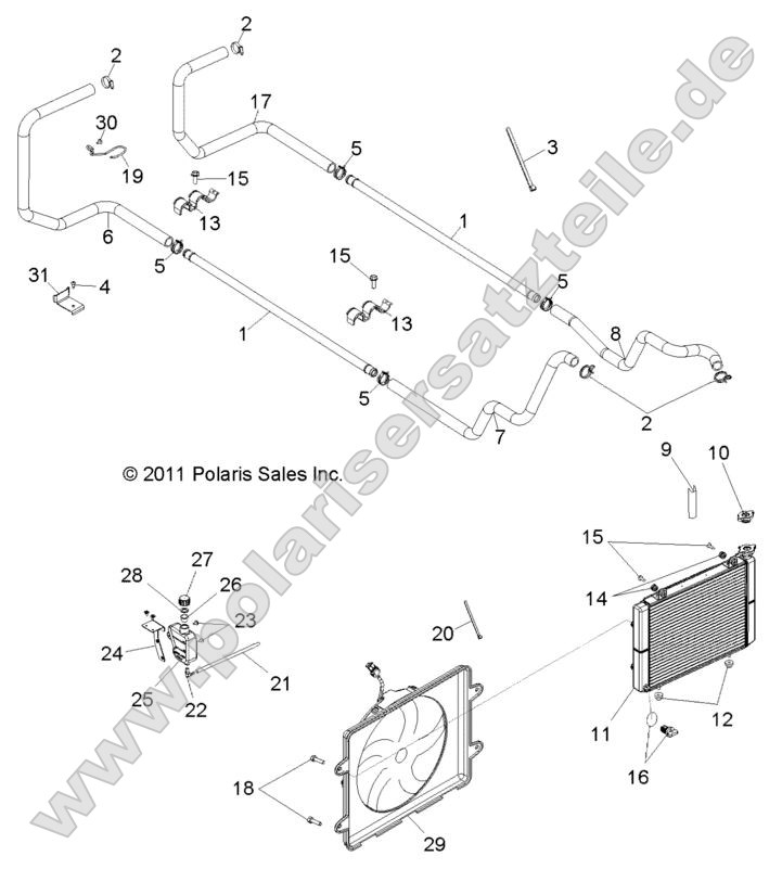 Engine, Cooling System