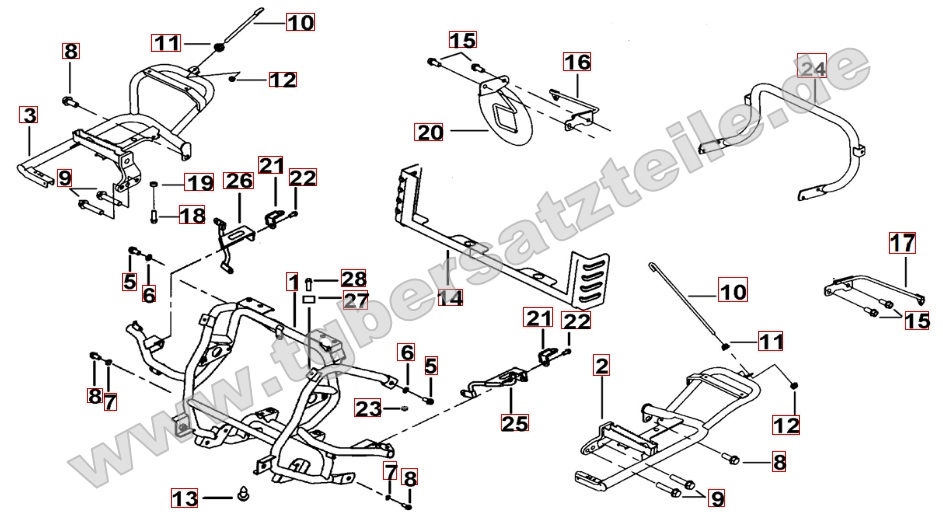 Stoßstange vorne und hinten