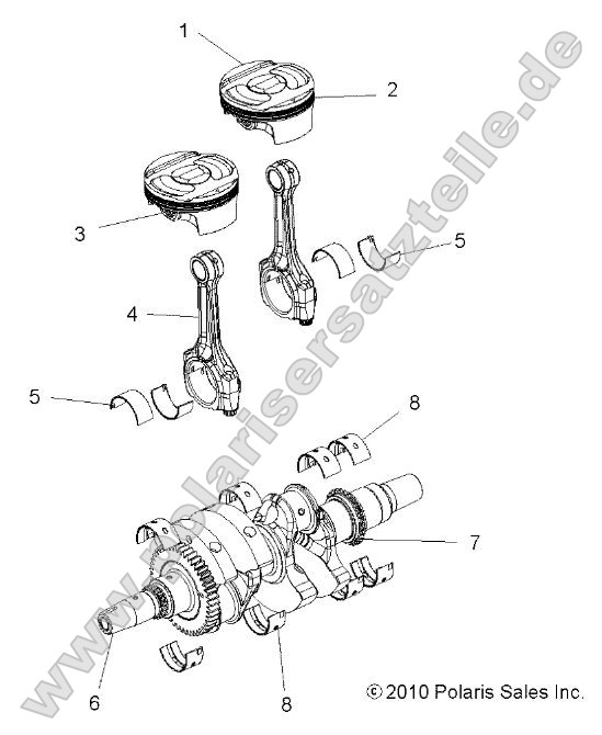 Engine, Crankshaft and Piston Engine, Crankshaft and Piston