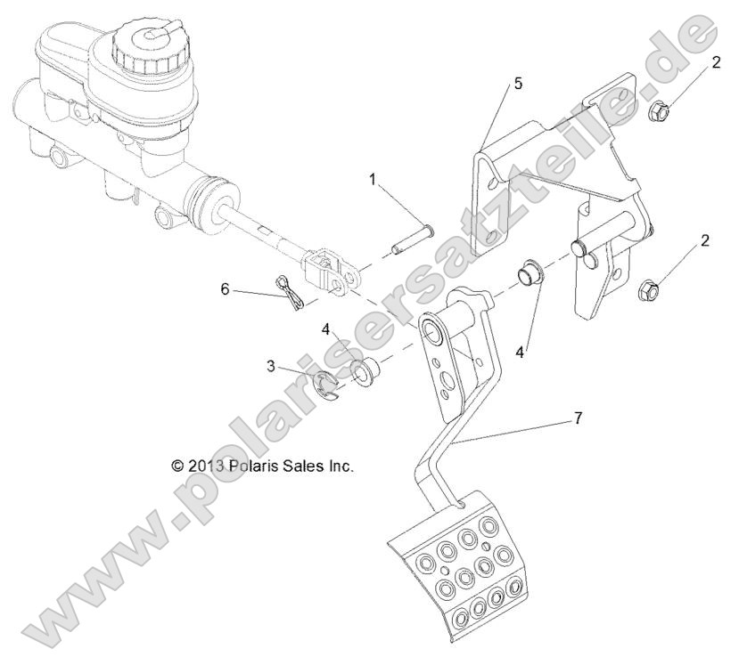 Brakes, Pedal and Master Cylinder Mounting Brakes, Pedal and Master Cylinder Mounting