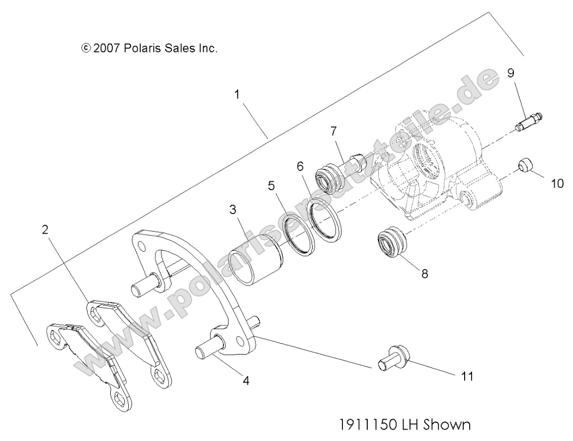 Brakes, Front Caliper Brakes, Front Caliper