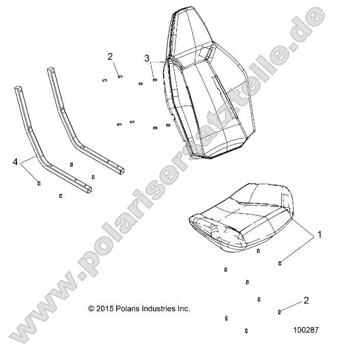 Body, Seat Asm. Body, Seat Asm.
