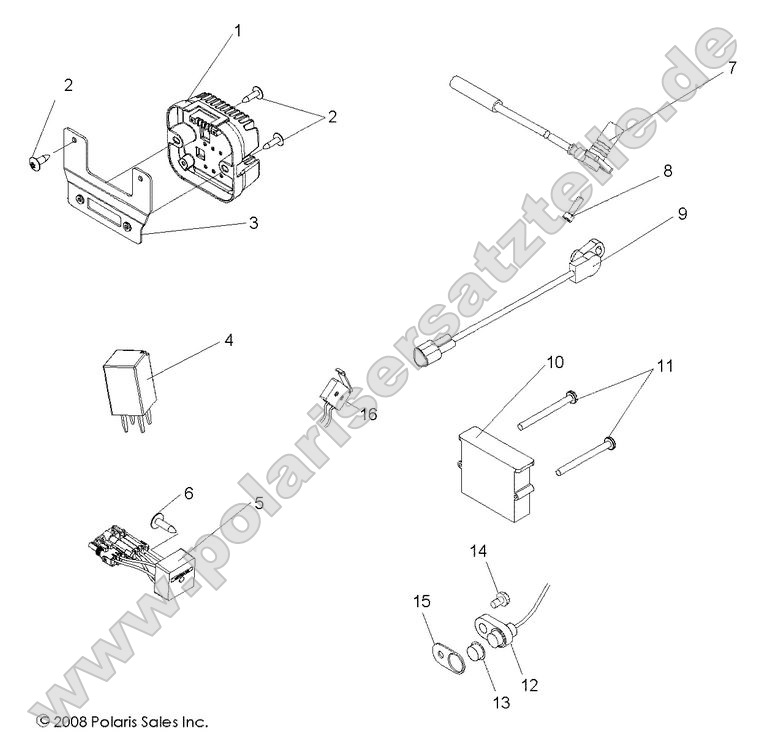 Electrical, Regulator, Relays, Sensors and ECU