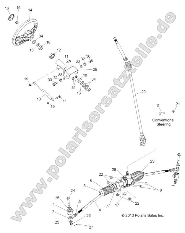 Steering, Steering Asm.