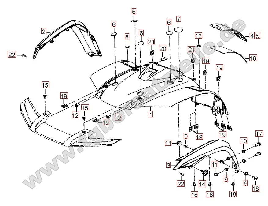 Frontverkleidung Frontverkleidung