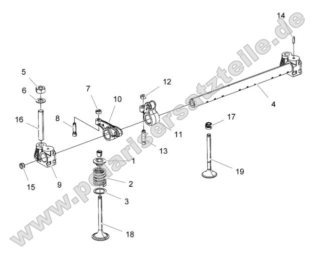Engine, Rocker Arm and Valves Engine, Rocker Arm and Valves