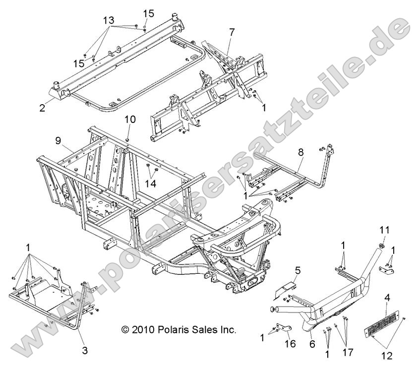 Chassis, Frame and Front Bumper
