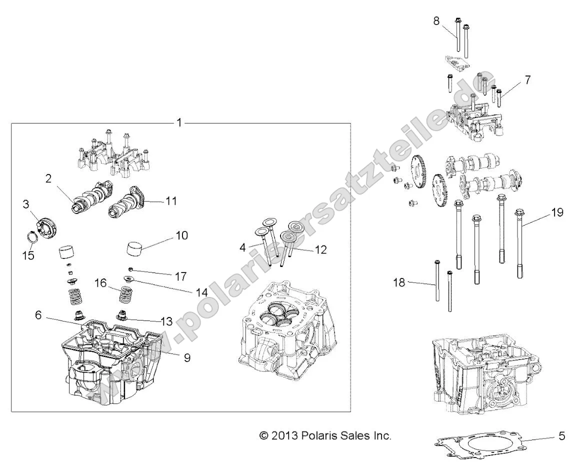 Engine, Cylinder Head, Cams and Valves Engine, Cylinder Head, Cams and Valves