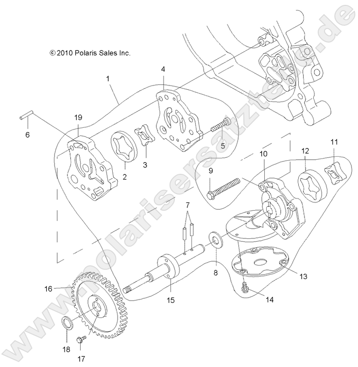 ENGINE, OIL SYSTEM and OIL PUMP