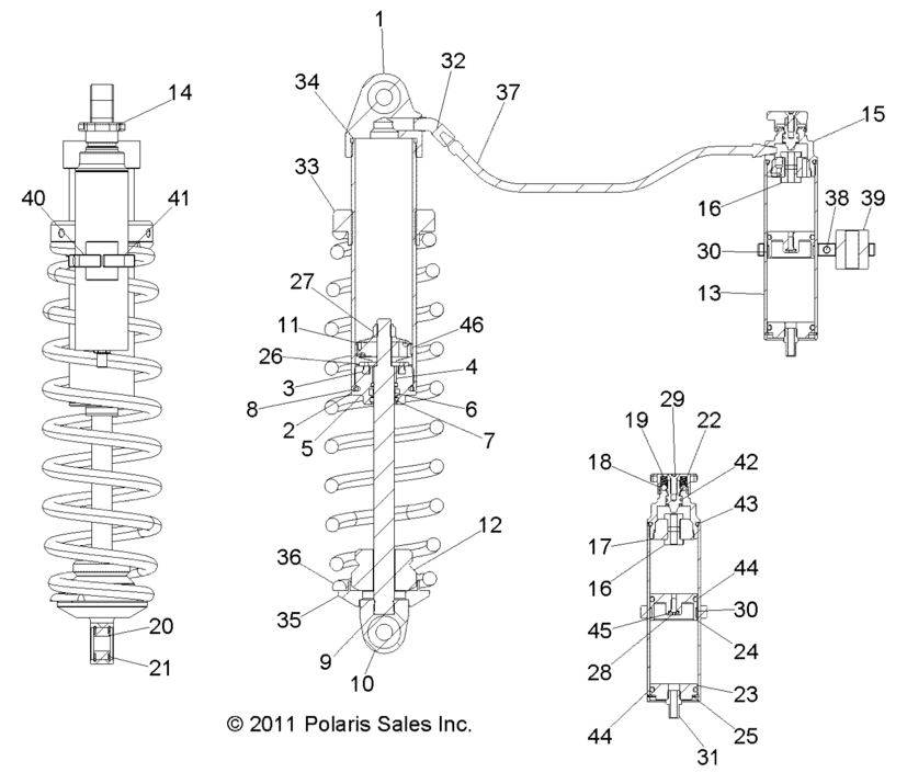 Suspension, Rear Shock
