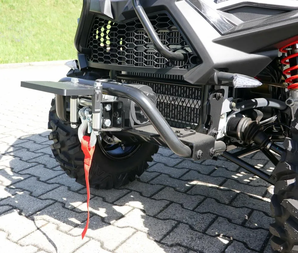 TMP Kennzeichenhalter vorne / Nummernschildhalterung klappbar - Quad / ATV Universal