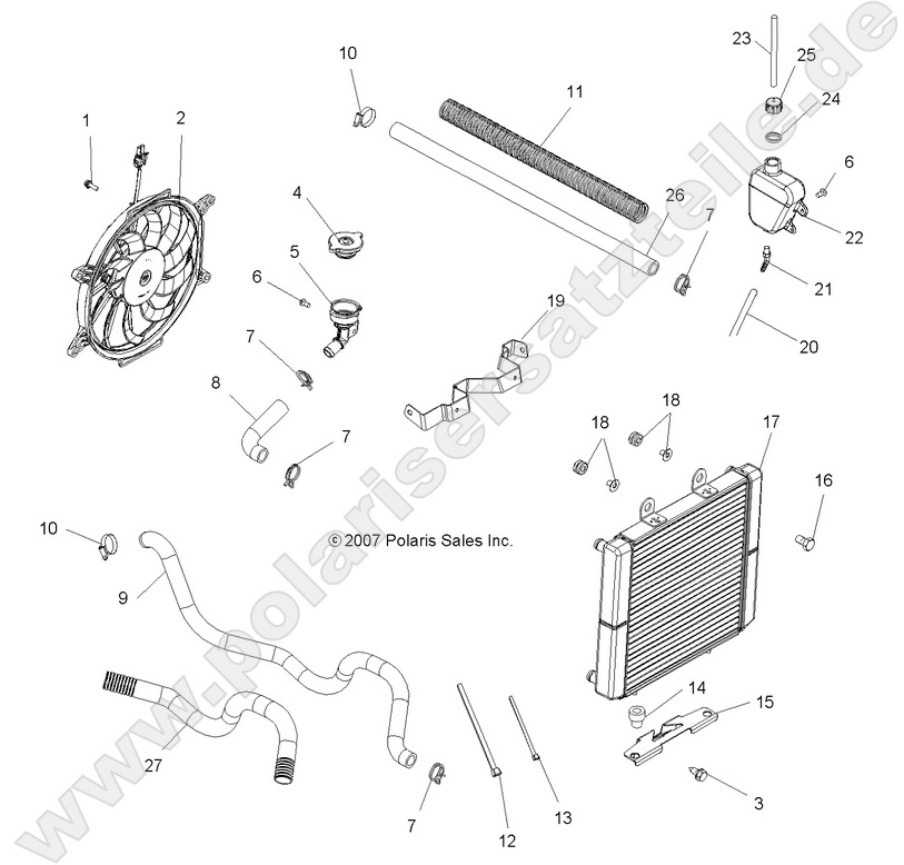 ENGINE, COOLING SYSTEM ENGINE, COOLING SYSTEM