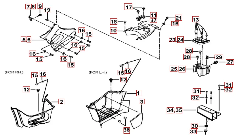 Fußstützen-Tankabdeckung_mattschwarz Fußstützen-Tankabdeckung_mattschwarz