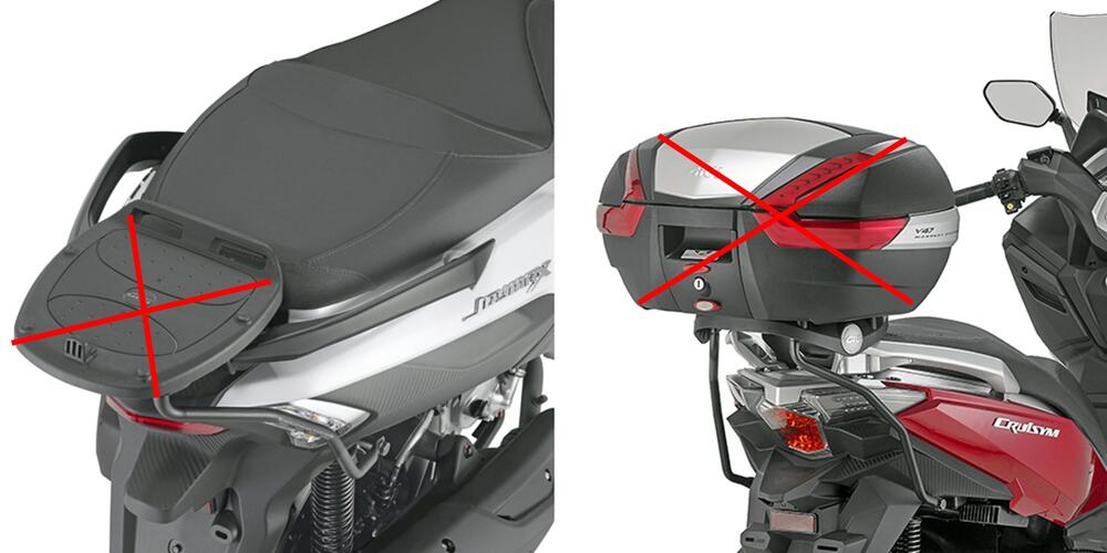 Givi_Topcasetraeger_fuer_Monokey_und_Monolock_Koffer___SYM_Joymax_Z_300__Cruisym_300__SR7056 Givi Topcaseträger für Monokey und Monolock Koffer - SYM Joymax Z 300 / Cruisym 300