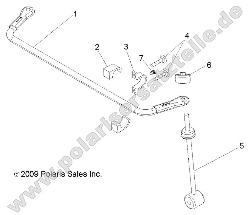 Suspension, Rear Stabilizer Bar