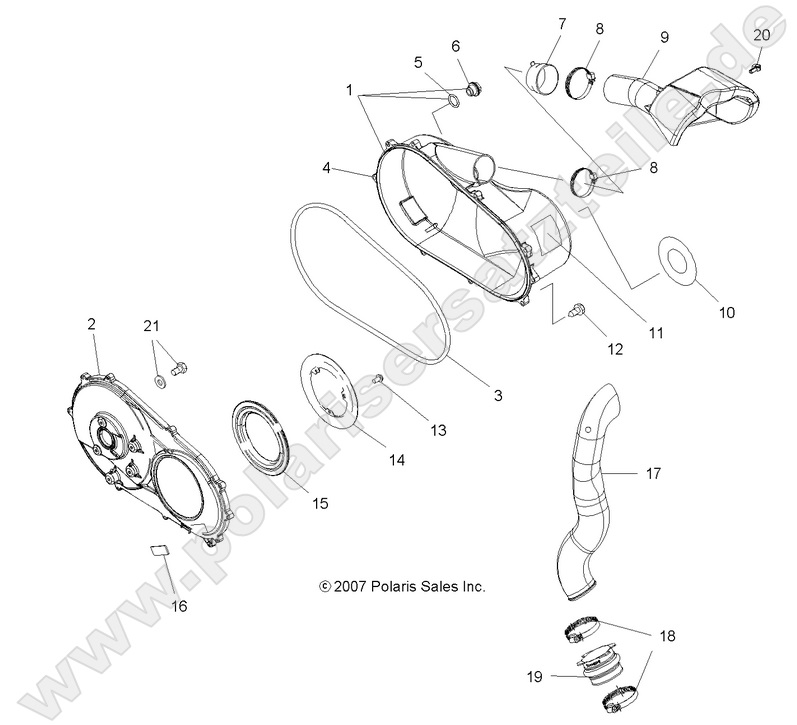 BODY, CLUTCH COVER and DUCTING BODY, CLUTCH COVER and DUCTING