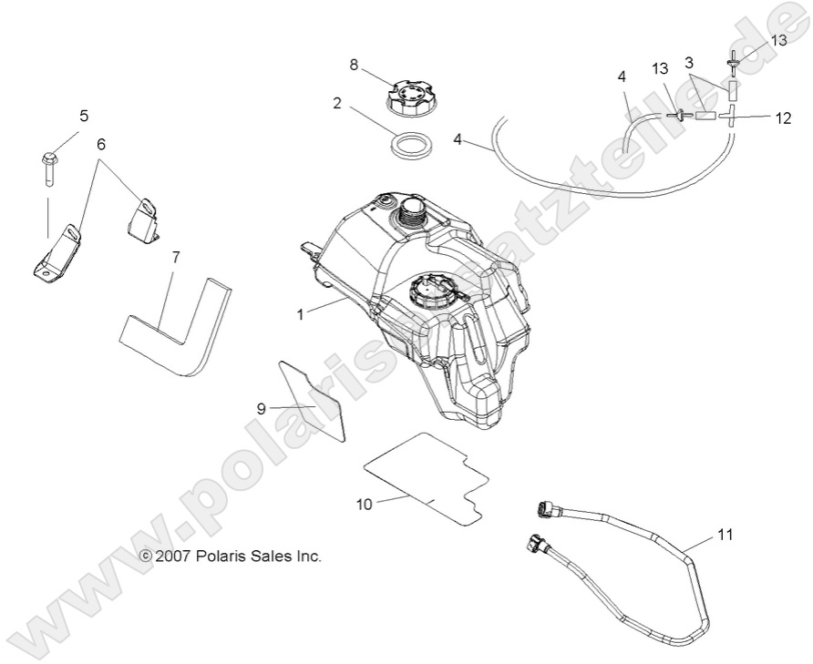 BODY, FUEL TANK ASM. BODY, FUEL TANK ASM.