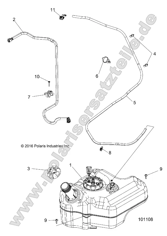 Body, Fuel Tank Body, Fuel Tank