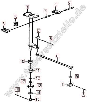 Lenksäule - Spurstange Lenksäule - Spurstange