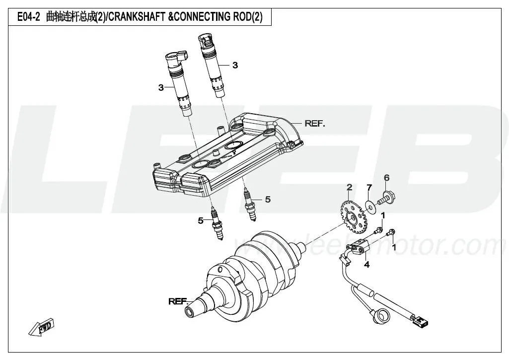 Kurbelwelle & Pleuel (2) Kurbelwelle & Pleuel (2)