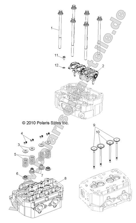 Engine, Cylinder Head and Valves