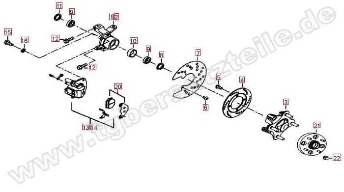 Vorderradbremse Vorderradbremse