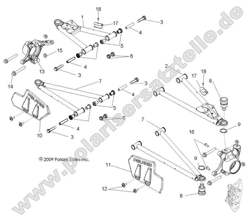Suspension, Front Control Arms