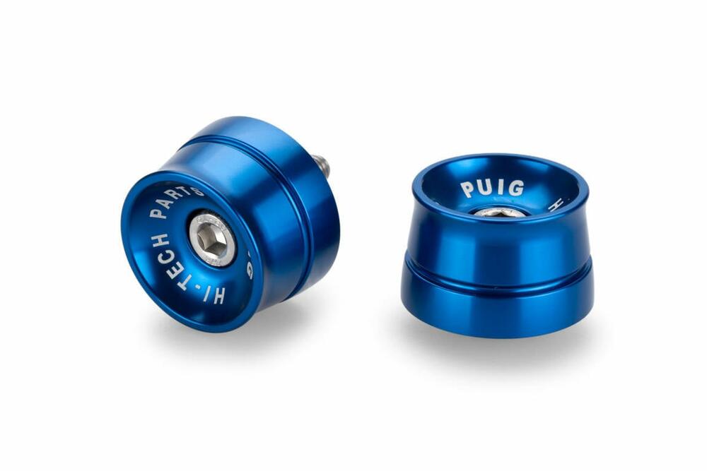 PUIG LENKERENDEN ALUMINIUM MOD.SPEED YAMAHA C/BLAU - 21401A