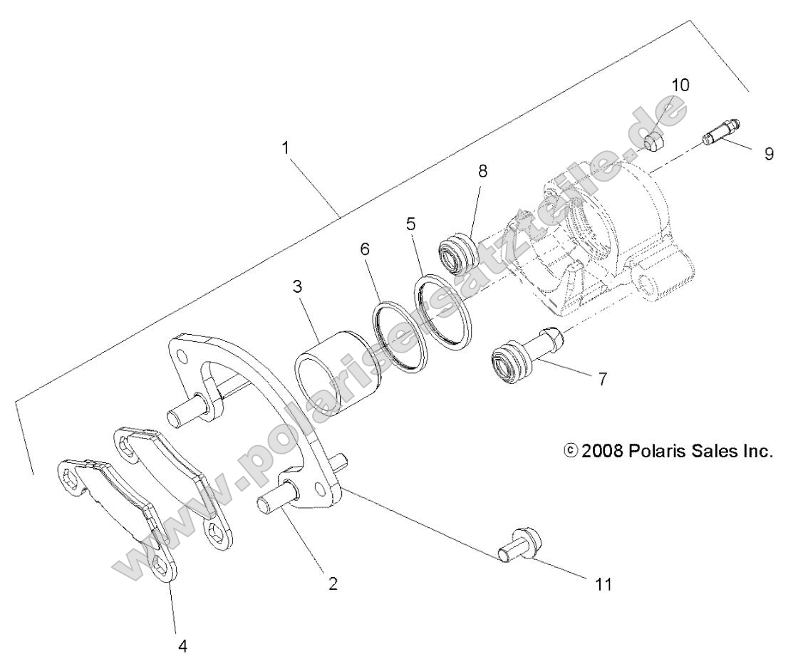 Brakes, Rear Caliper