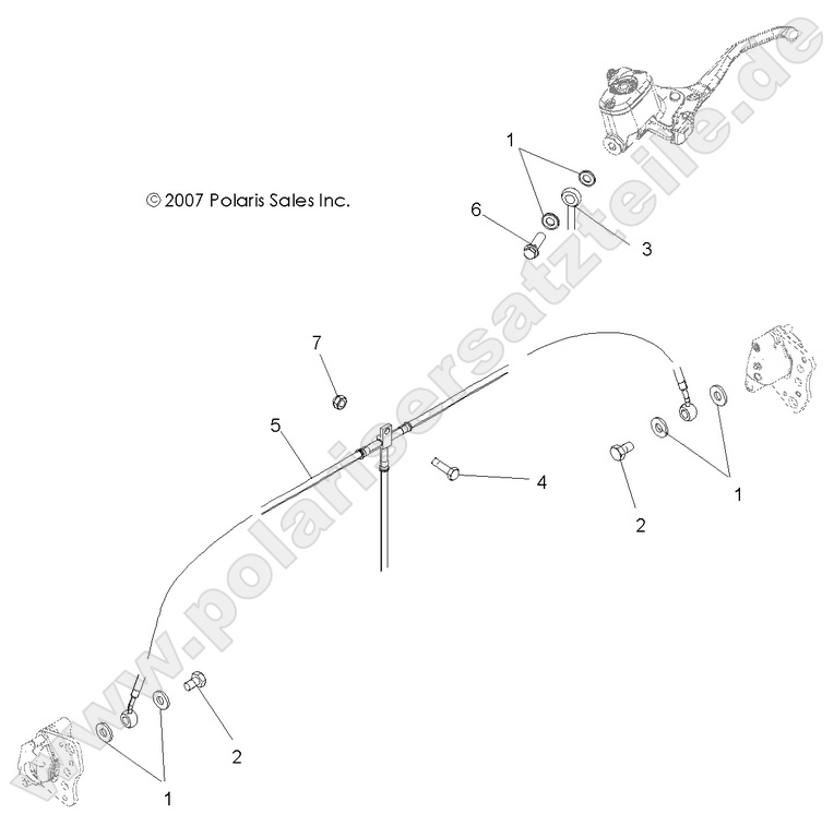 BRAKES, FRONT BRAKE LINES