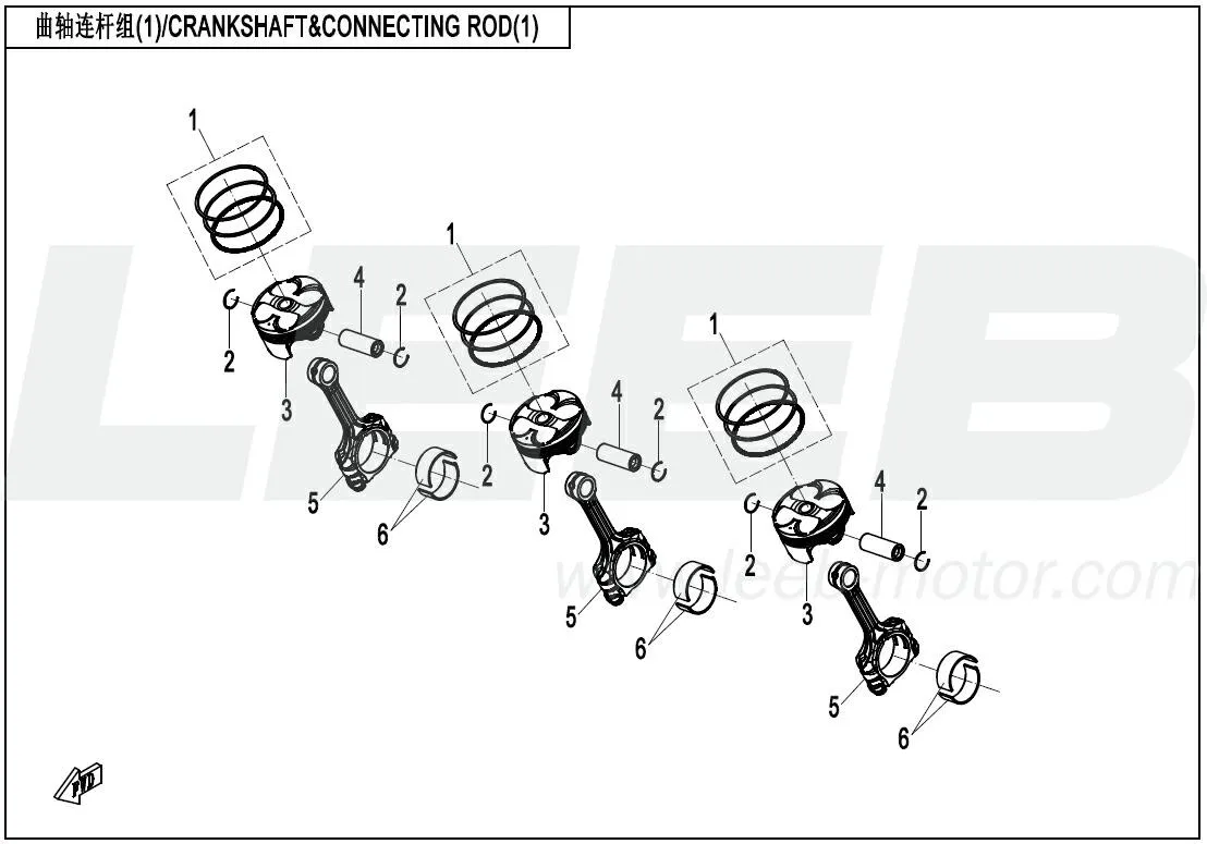 Kurbelwelle & Pleuel (1) Kurbelwelle & Pleuel (1)