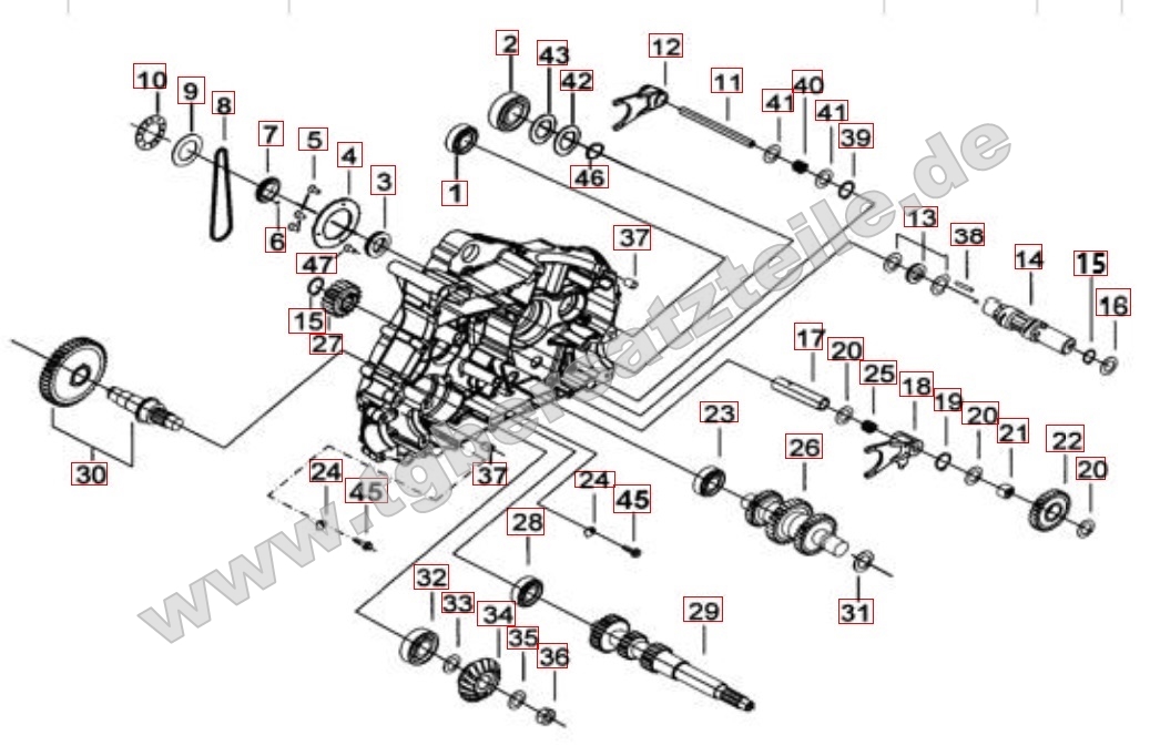 Motorgehäuse links 2