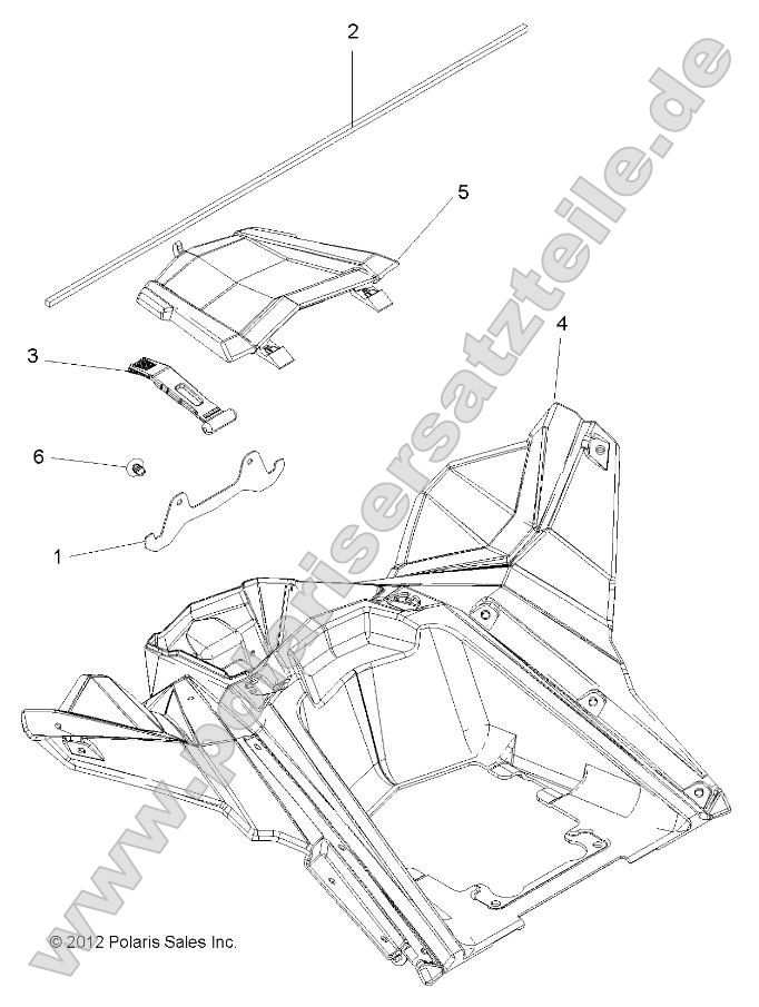 Body, Storage, Rear Body, Storage, Rear