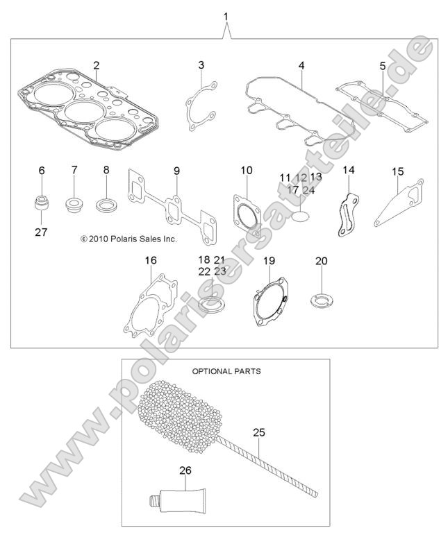 Engine, Gasket Set Engine, Gasket Set