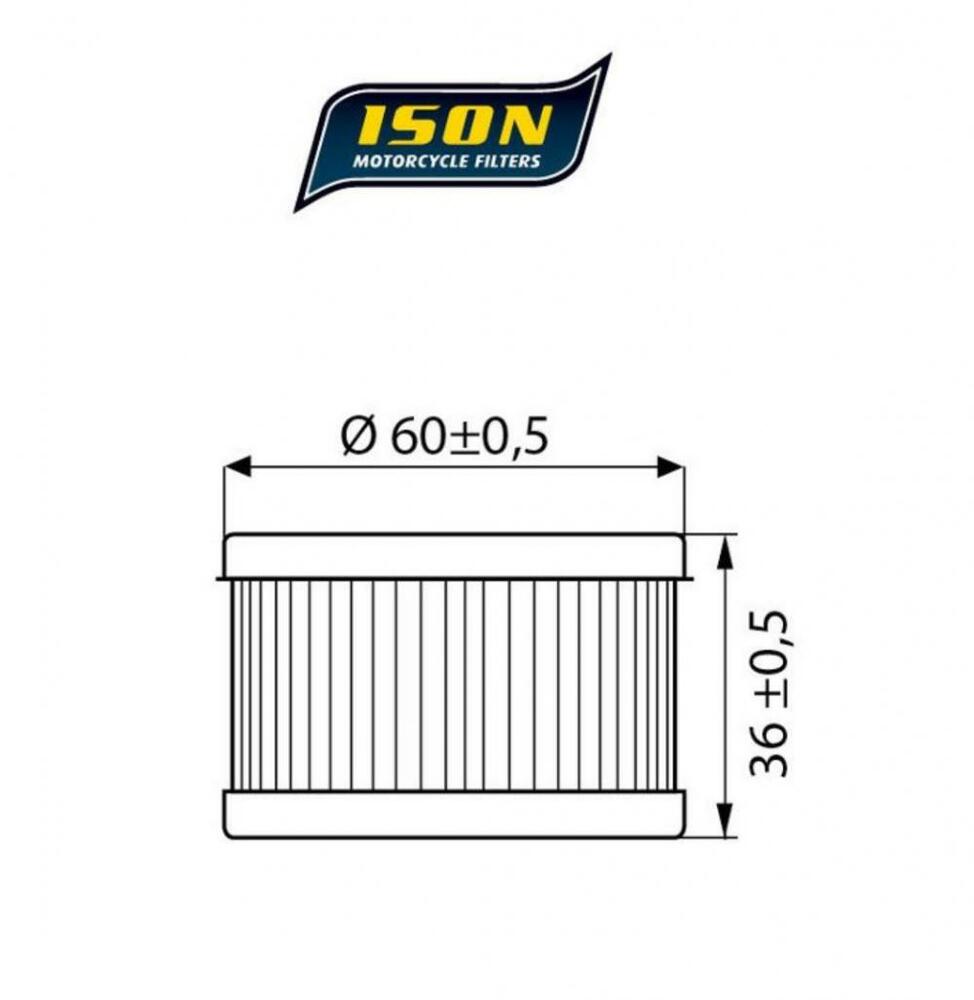ISON Ölfilter 137 CCM Suzuki